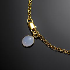 紫罗兰翡翠手链