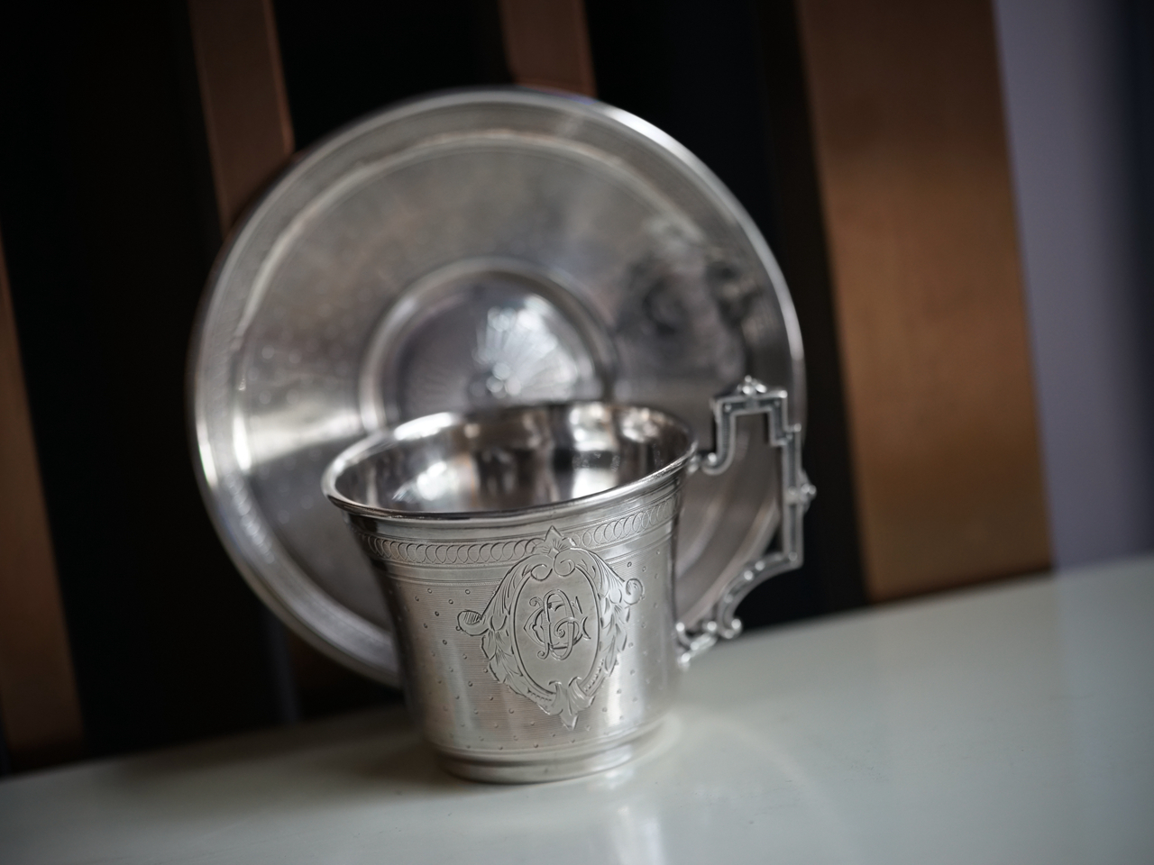 法国巴黎Doutre Roussel纯银咖啡套组