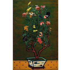 〓常玉·最贵中国画家·出版〓版画 《版画 含华吐瑞》