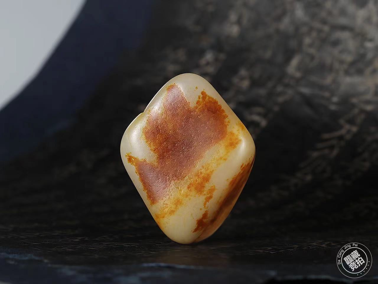 落霞漫天 一眼惊鸿 独籽原石